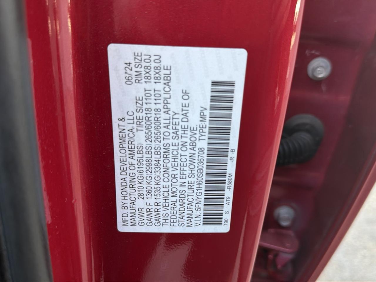 Honda Pilot TrailSport AWD 2025