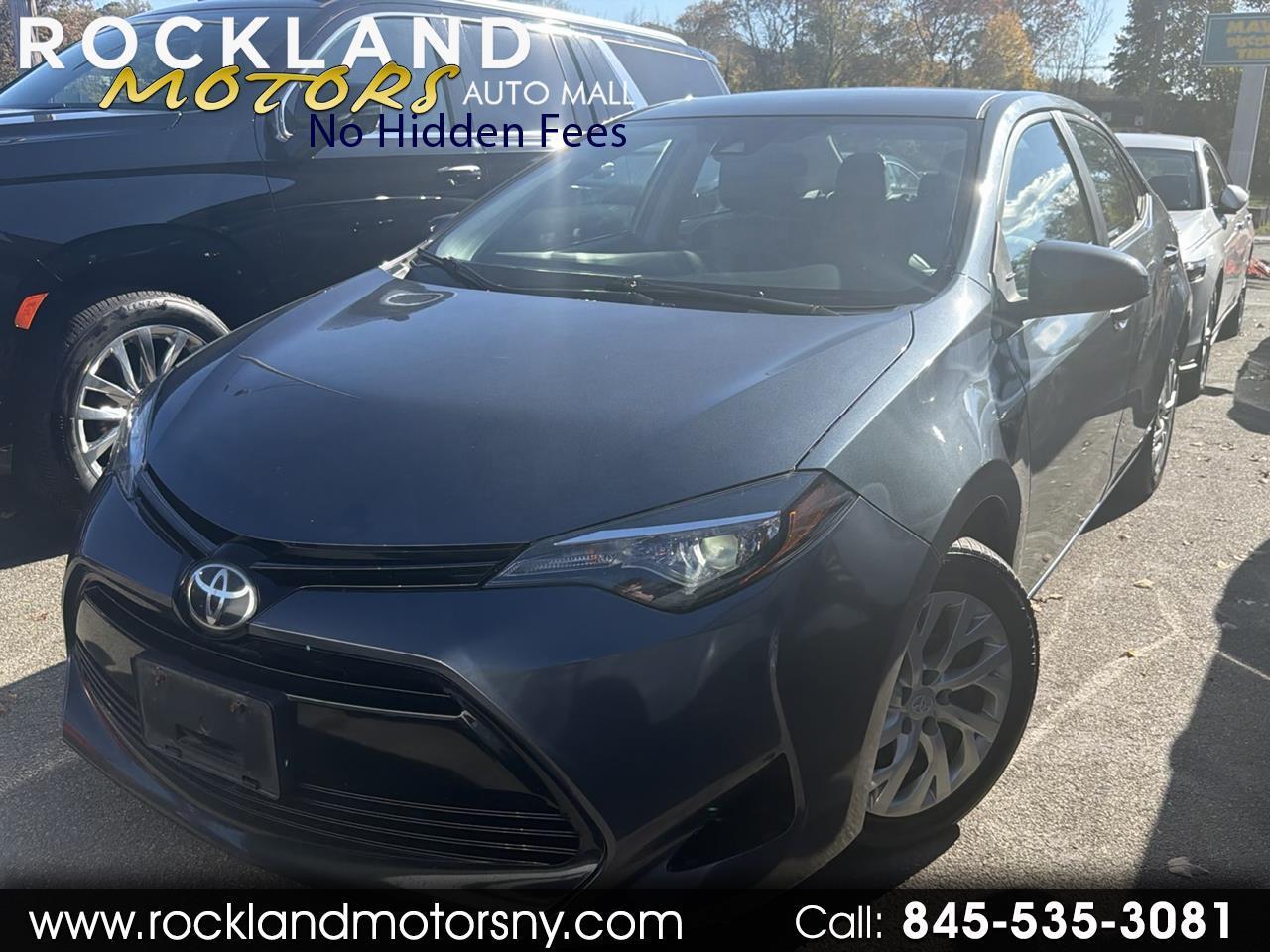 Toyota Corolla XLE CVT (Natl) 2018