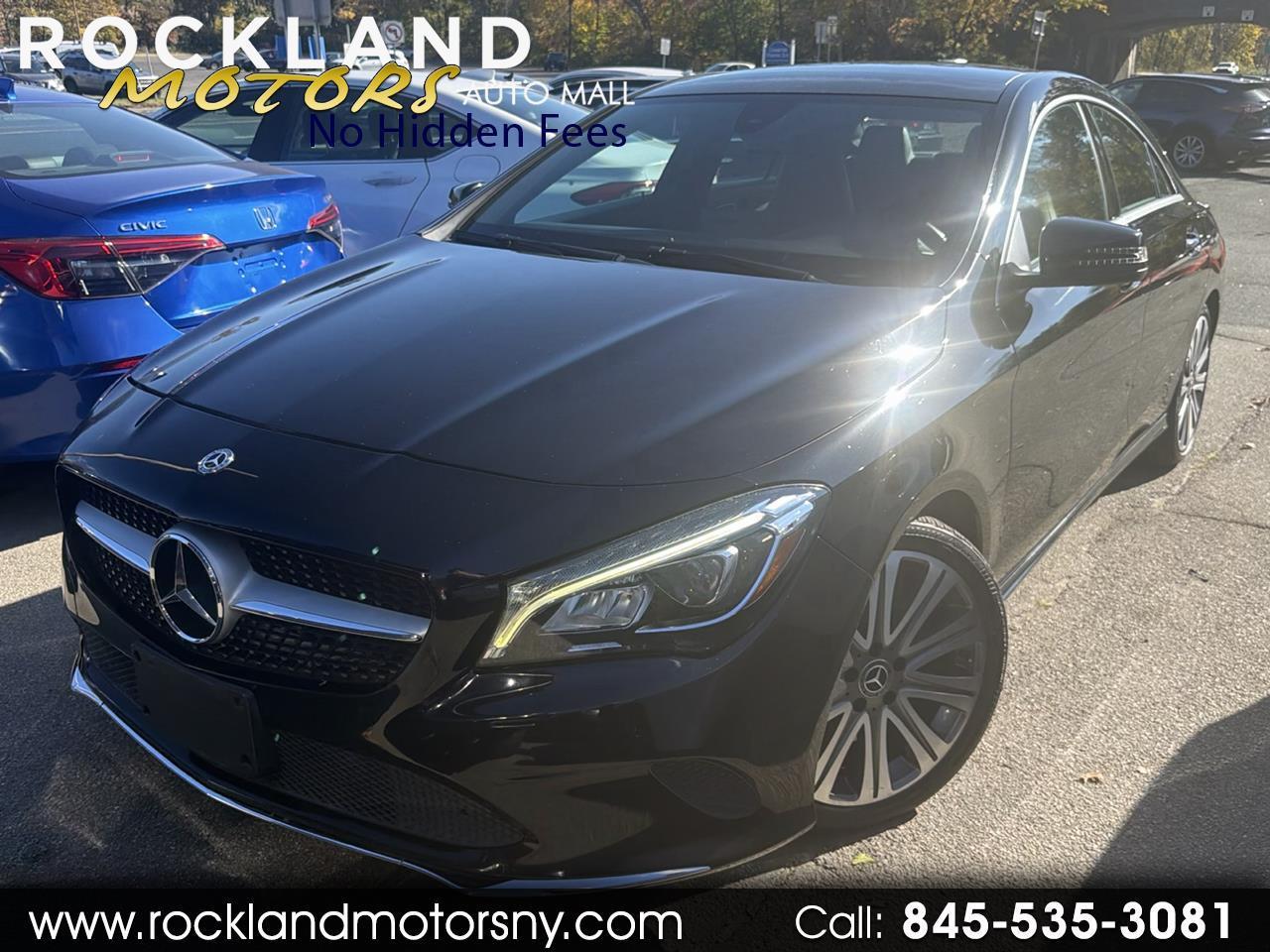 Mercedes-Benz CLA CLA 250 4MATIC Coupe 2018