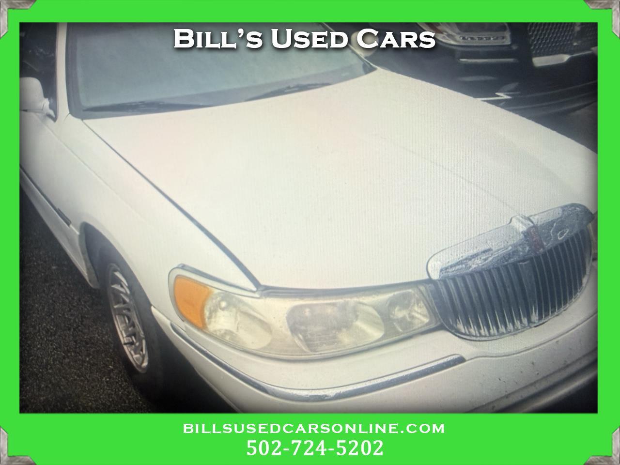 1998 Lincoln Town Car 4dr Sdn Signature