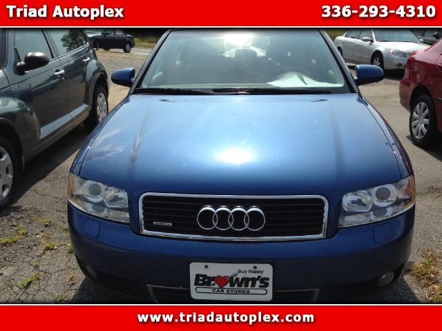 2004 Audi A4 1.8T quattro with Tiptronic