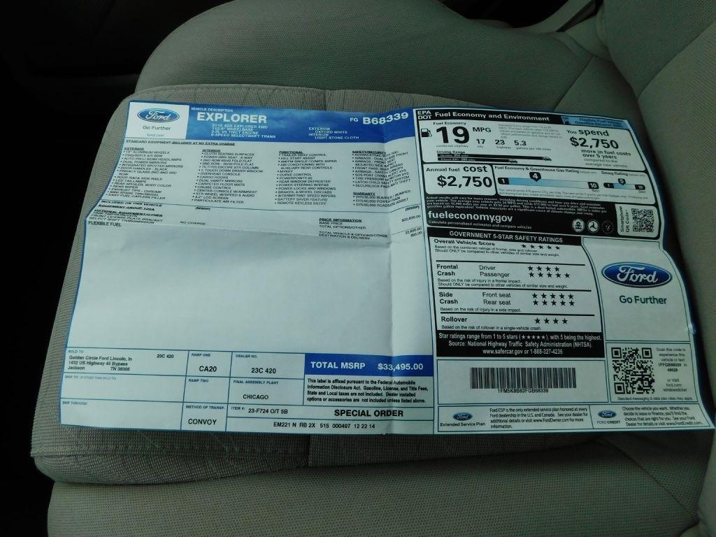 Ford Explorer Base 4WD 2015