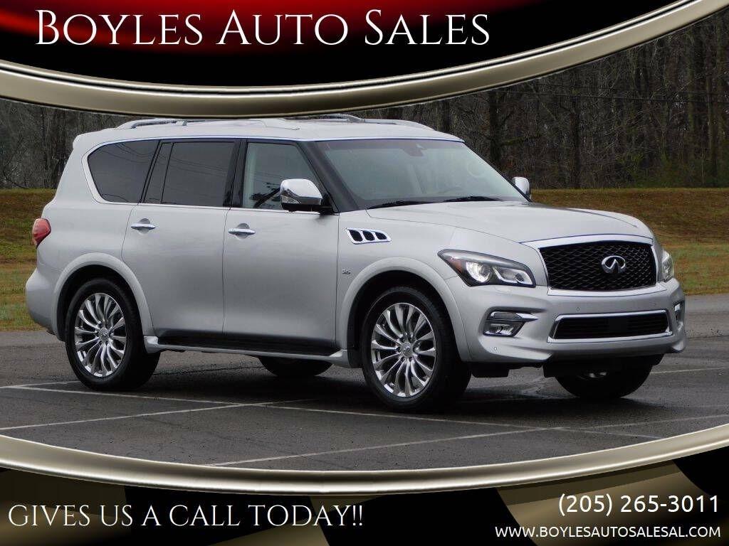 2017 Infiniti QX80 Base 4D SUV RWD