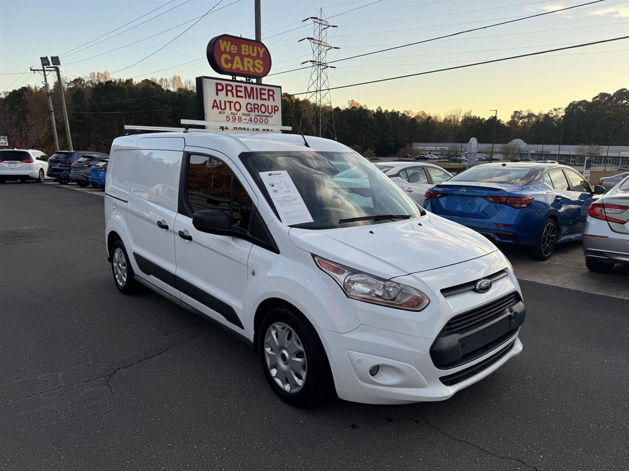 2018 Ford Transit Connect Cargo Van XLT LWB w/Rear Liftgate