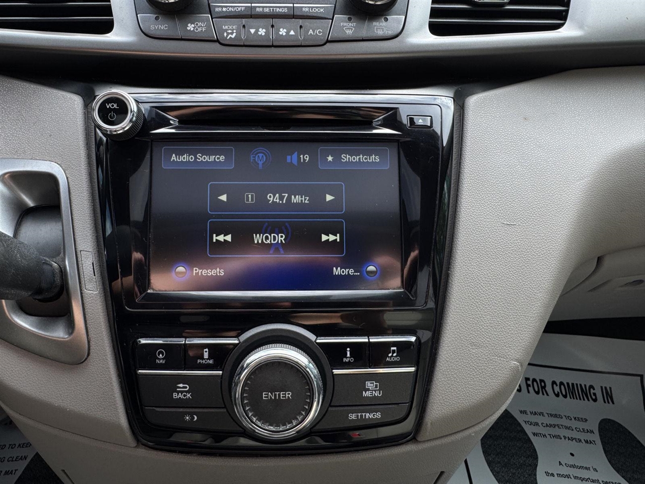 2016 Honda Odyssey EX-L photo 21