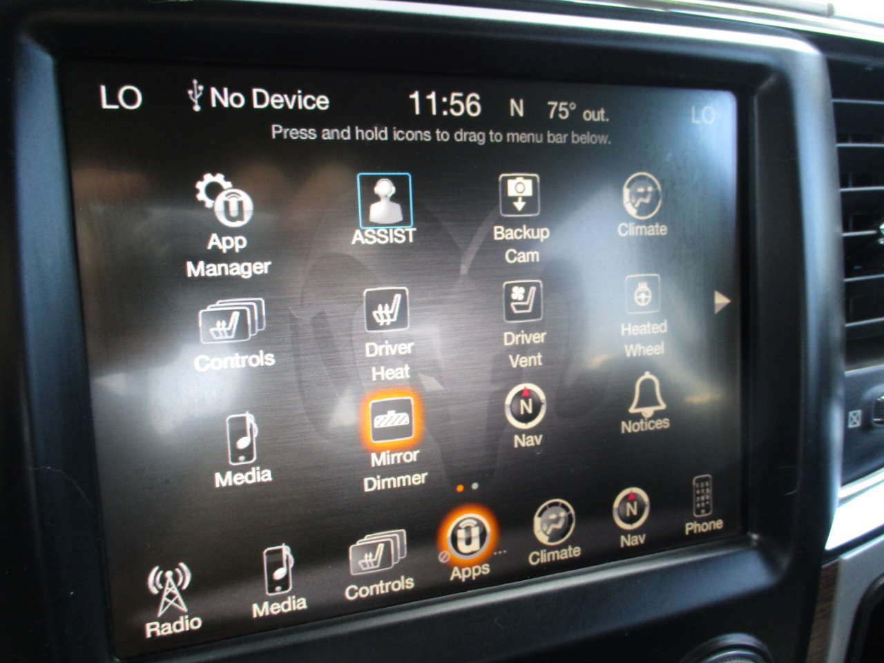 RAM 1500 Laramie 4x4 Crew Cab 5'7" Box 2017