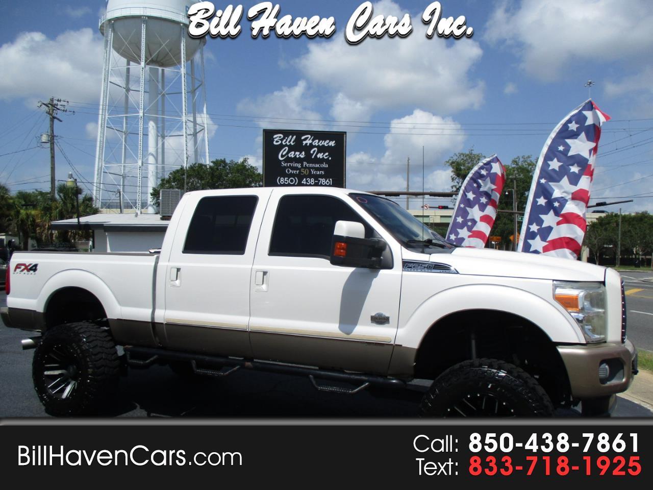 2012 Ford Super Duty F-250 SRW 4WD Crew Cab 156" King Ranch