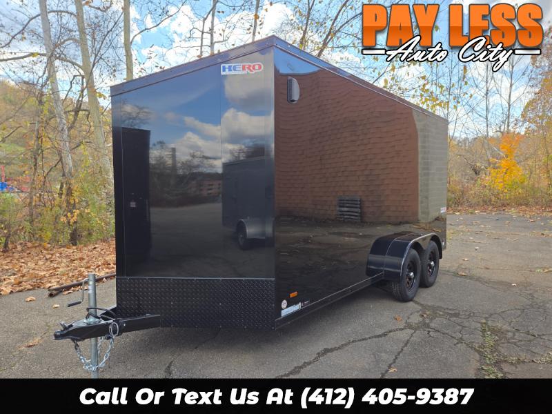 2026 Bravo Trailers 7x16 12'' Extra Height, PolyCore, Ramp