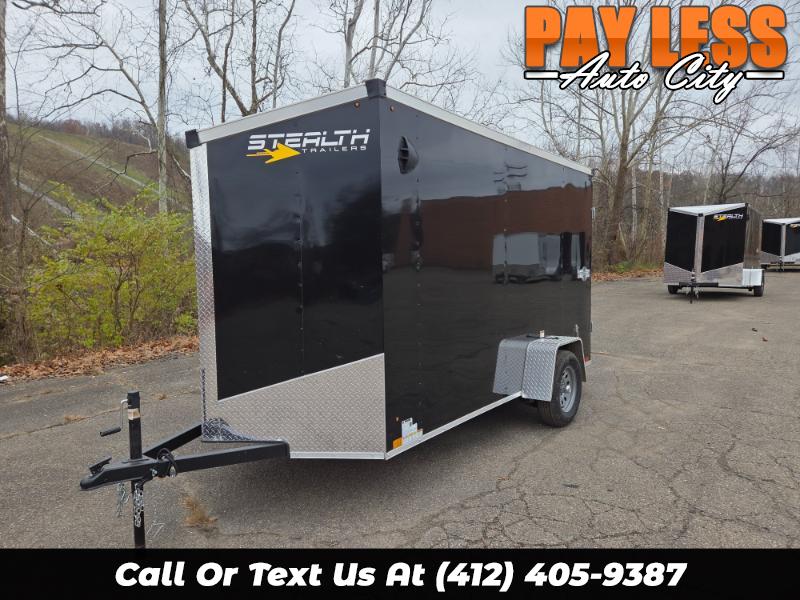 2026 Stealth 6x12 6'' Extra Height, BARN DOORS