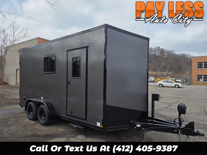 2026 US Cargo 7x16 Ramp, 18'' Extra Height