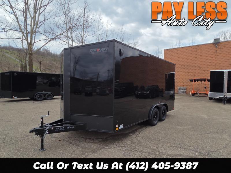 2027 Discovery 8.5x16 6'' Extra Height, Blackout
