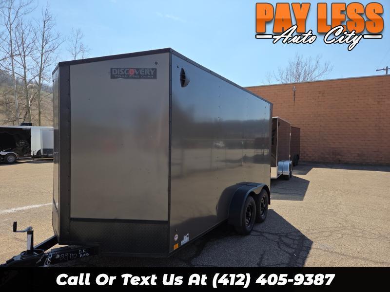 2027 Discovery 7x14 12'' Extra Height, BlackOut