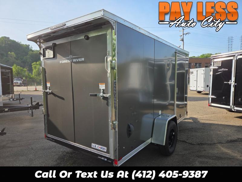 2027 US Cargo 6x12 Ramp, Rear Spoiler