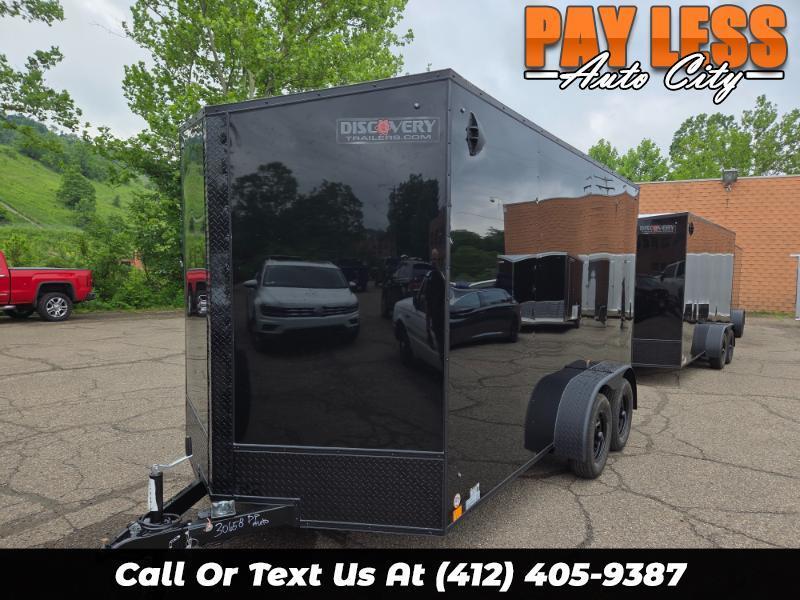2027 Discovery 7x14 12'' Extra Height, Ramp