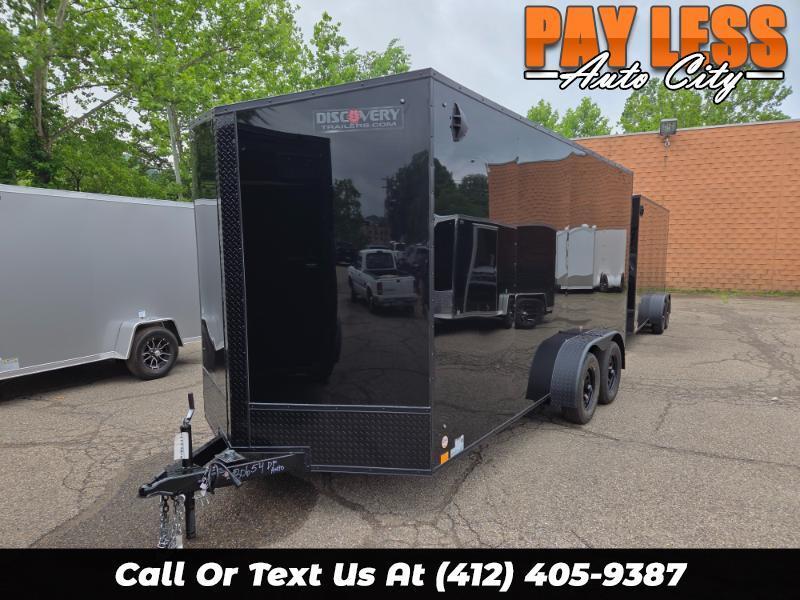 2027 Discovery 7x16 12'' Extra Height, Ramp
