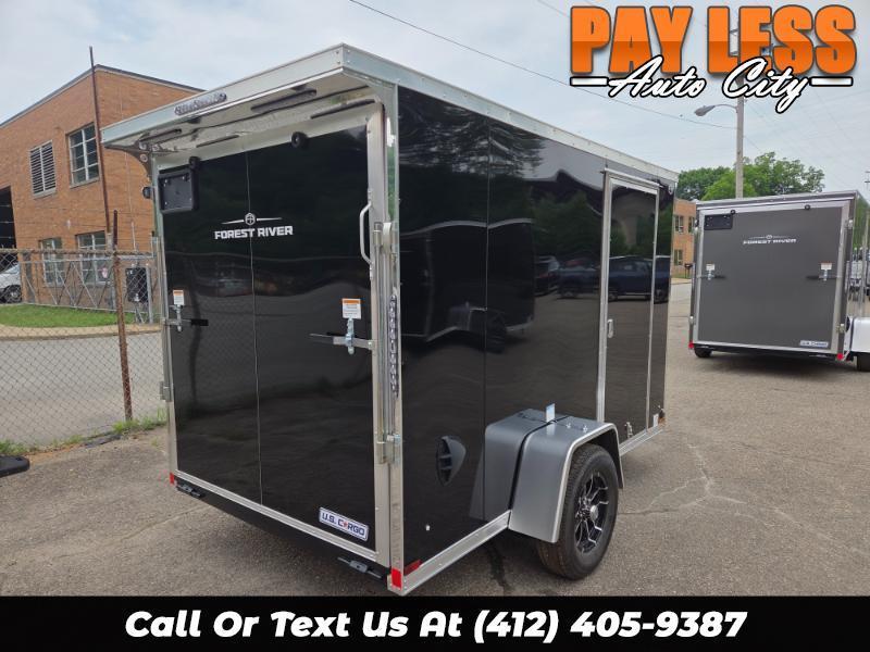 2027 US Cargo 6x10 Ramp, Rear Spoiler