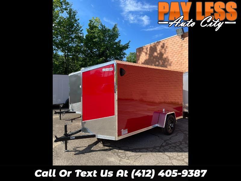 2027 US Cargo 6x12 Ramp, Rear Spoiler