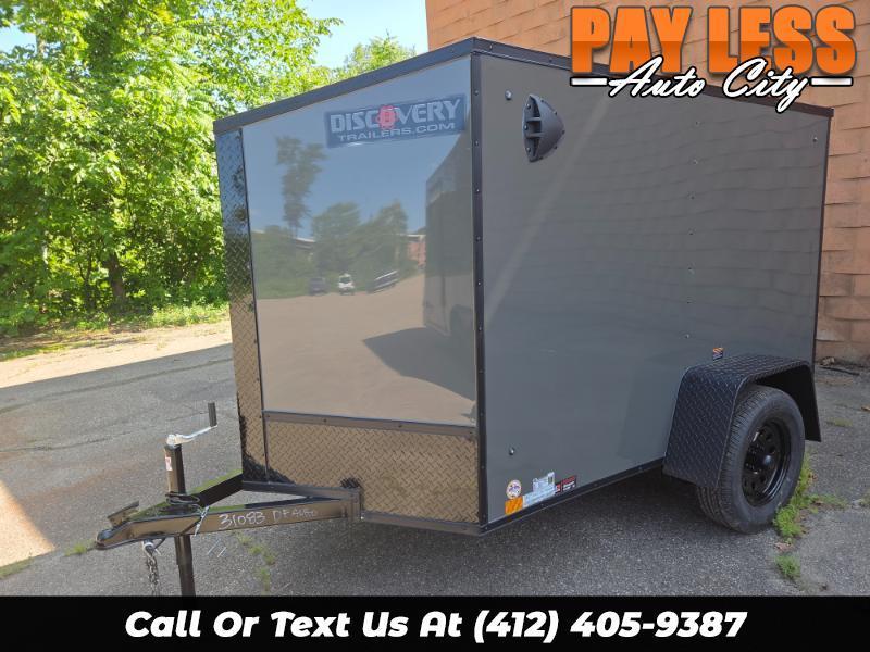 2027 Discovery 5x8 Ramp, Blackout