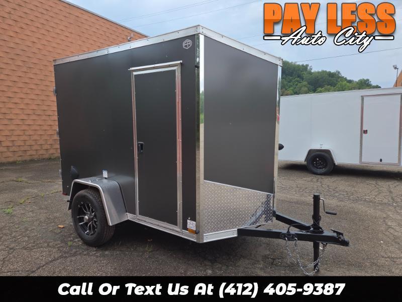 2026 US Cargo 5x8 12'' Extra Height, Barn Doors, Side Door