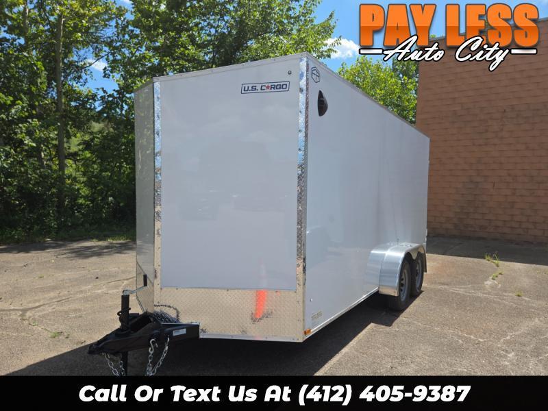 2027 US Cargo 7x16 12'' Extra Height, Ramp