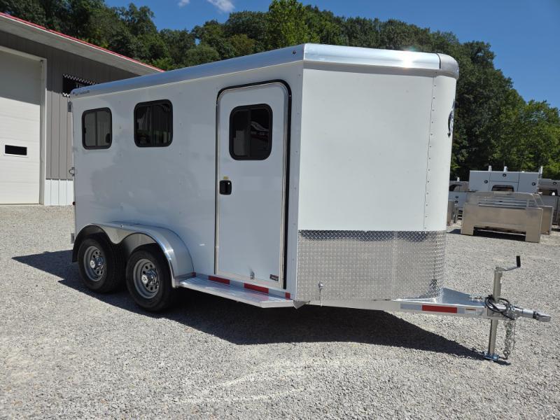 2026 Adam Trailers 2 Horse Slant 