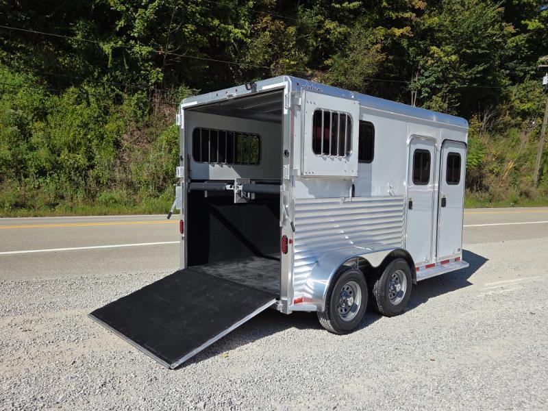 2026 Adam Trailers 2 Horse Straight 