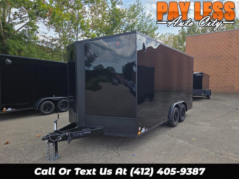 2027 Discovery 8.5x16 6'' Extra Height, BlackOut