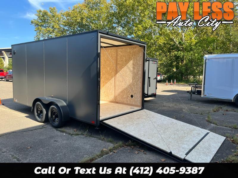 2027 Discovery 7x16 12'' Extra Height, Ramp, BlackOut