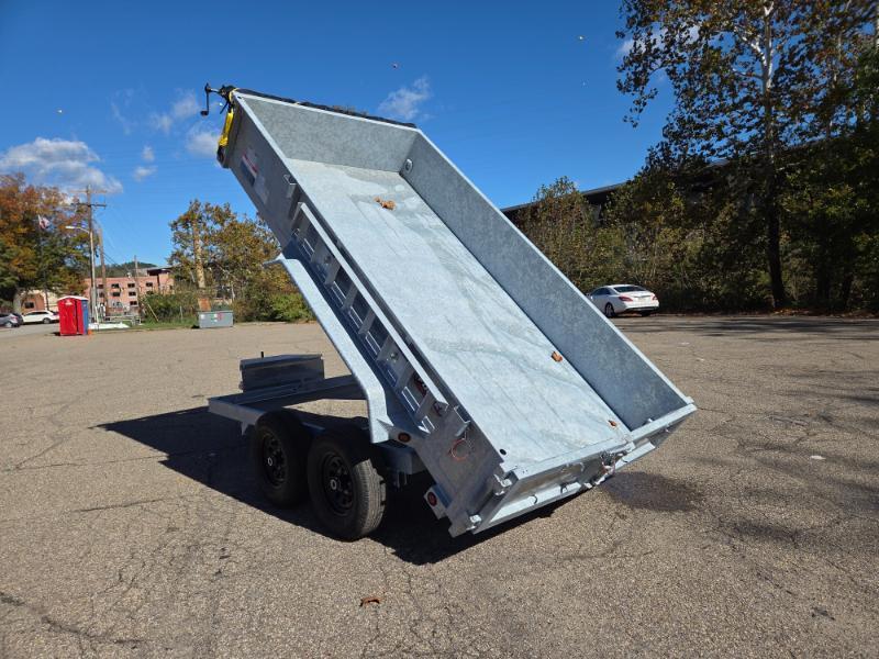 2027 Force 12 ft dump GALVANIZED, 9990 GVW