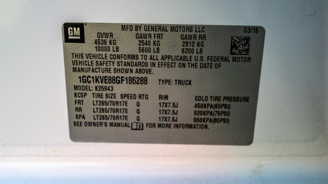 Chevrolet Silverado 2500HD LT Crew Cab 4WD 2016