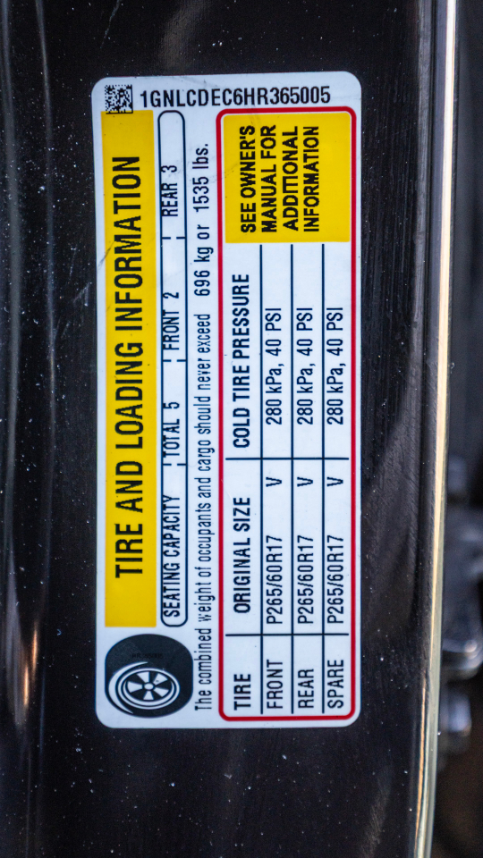 Chevrolet Tahoe Police 2WD 2017