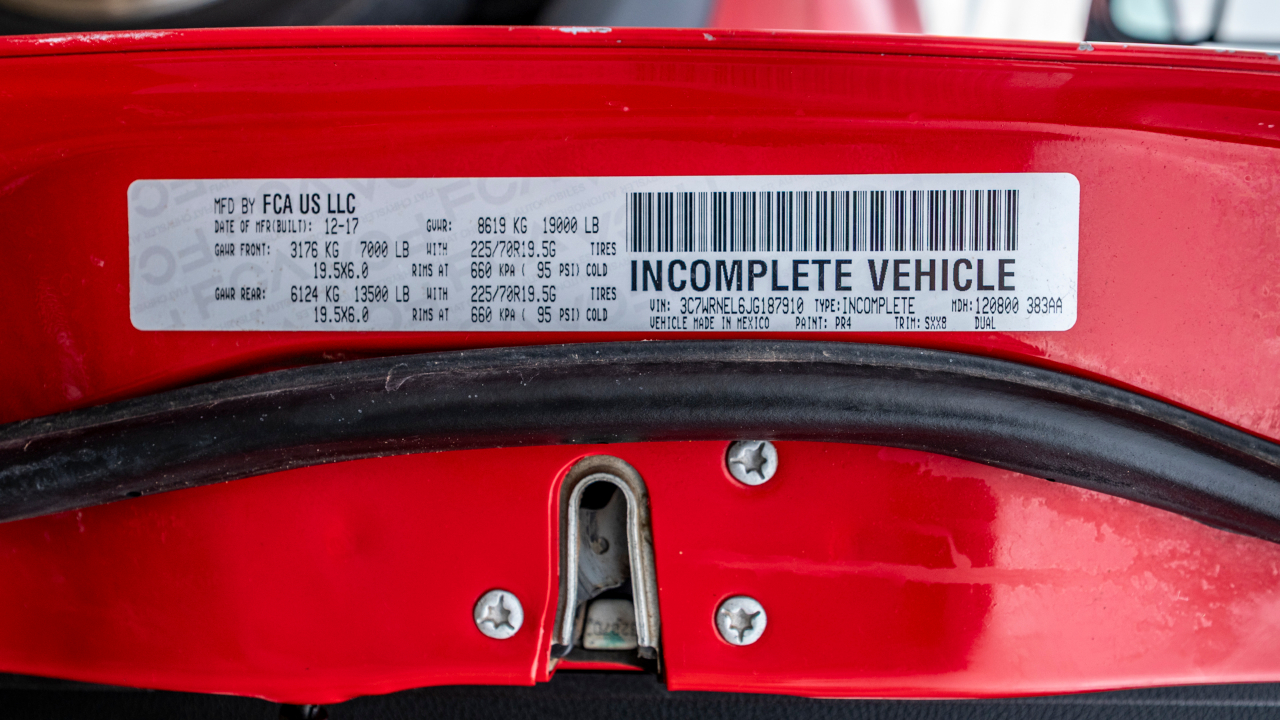 RAM 5500 Crew Cab SWB 4WD DRW 2018