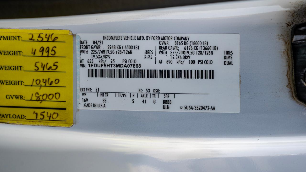 Ford F-550 Regular Cab DRW 4WD 2021