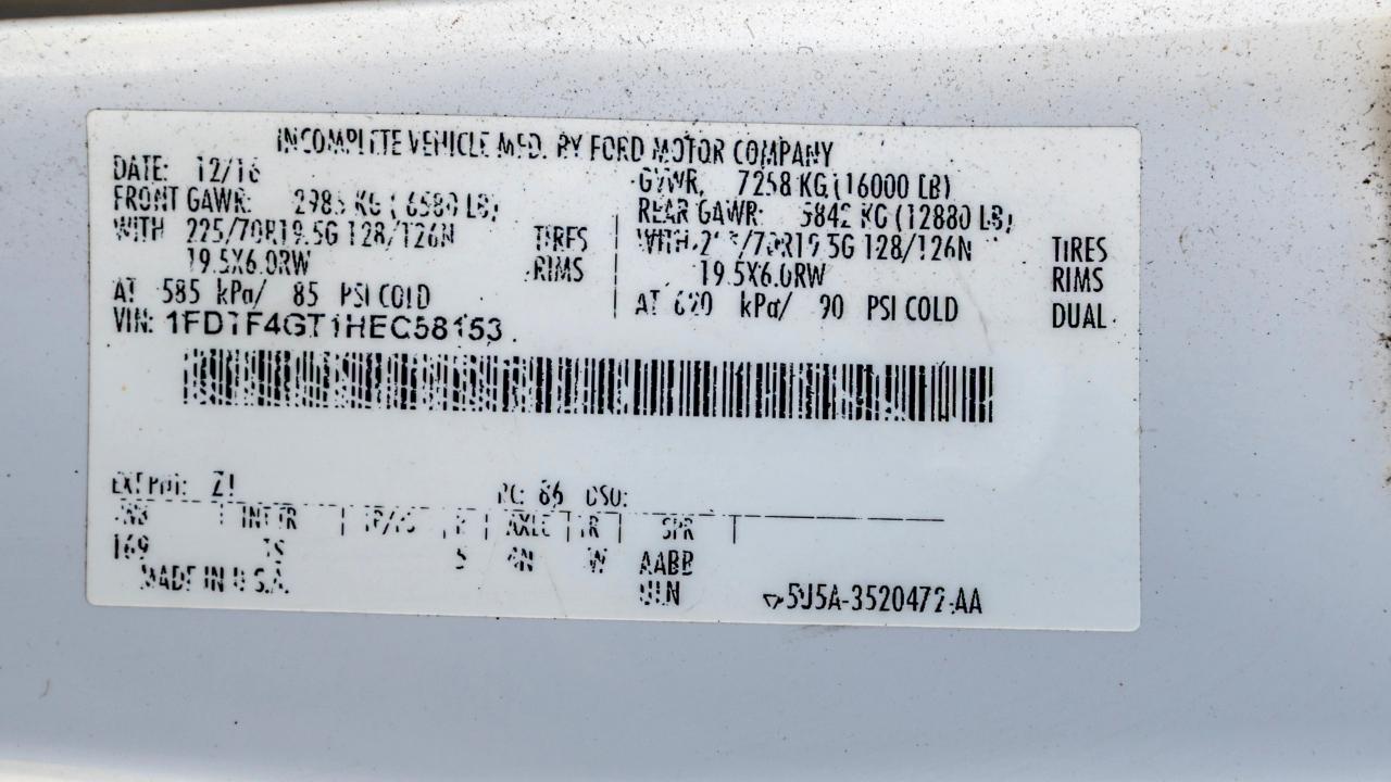 Ford F-450 SD Regular Cab DRW 2WD 2017