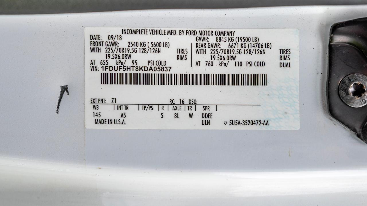 Ford F-550 Regular Cab DRW 4WD 2019