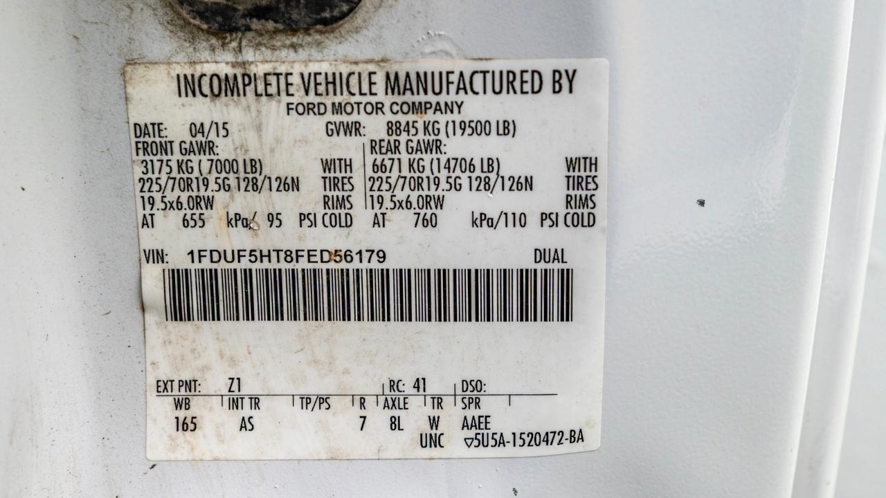 Ford F-550 Regular Cab DRW 4WD 2015