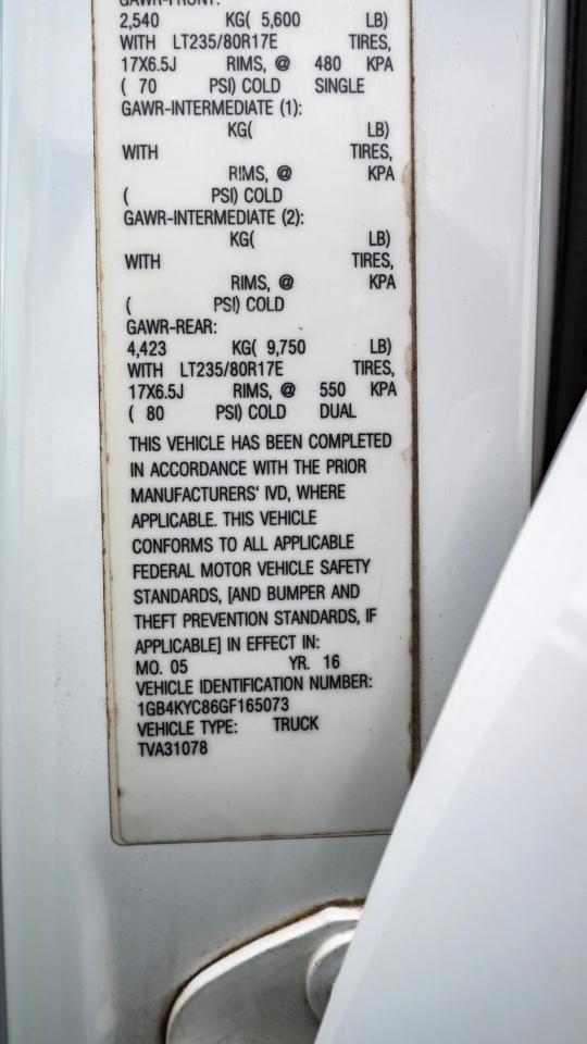 Chevrolet Silverado 3500HD Work Truck Crew Cab 4WD 2016