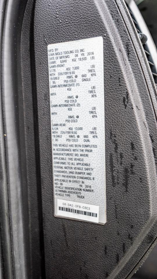 RAM 5500 Regular Cab 2WD DRW 2016
