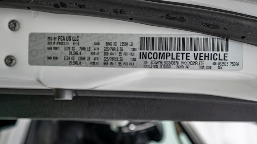 RAM 5500 Regular Cab 2WD DRW 2016