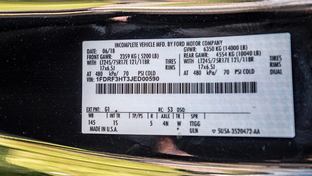 Ford F-350 SD XL DRW 4WD 2018