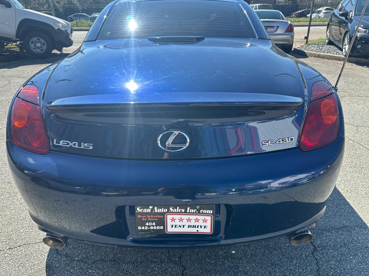 Lexus SC 430 Convertible 2002
