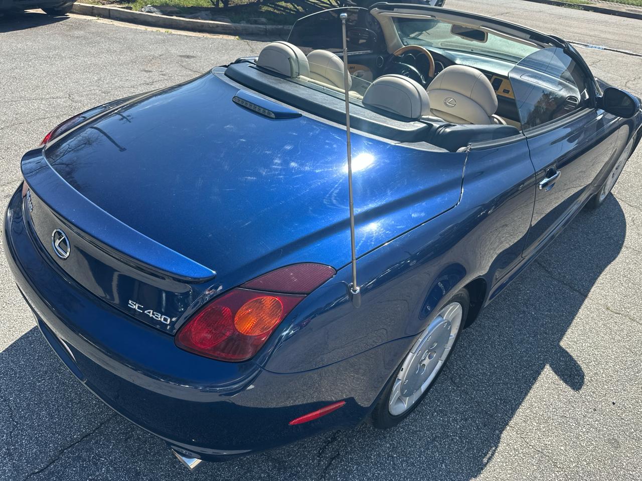 Lexus SC 430 Convertible 2002