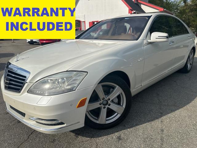 White 2011 Mercedes-Benz S-Class S 550 Sedan Rear-Wheel Drive Automatic