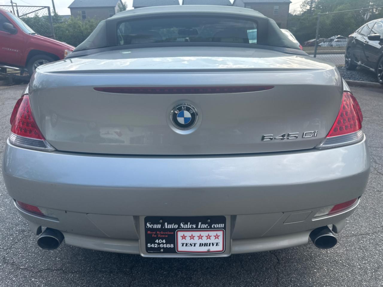 BMW 6-Series 645Ci Convertible 2004