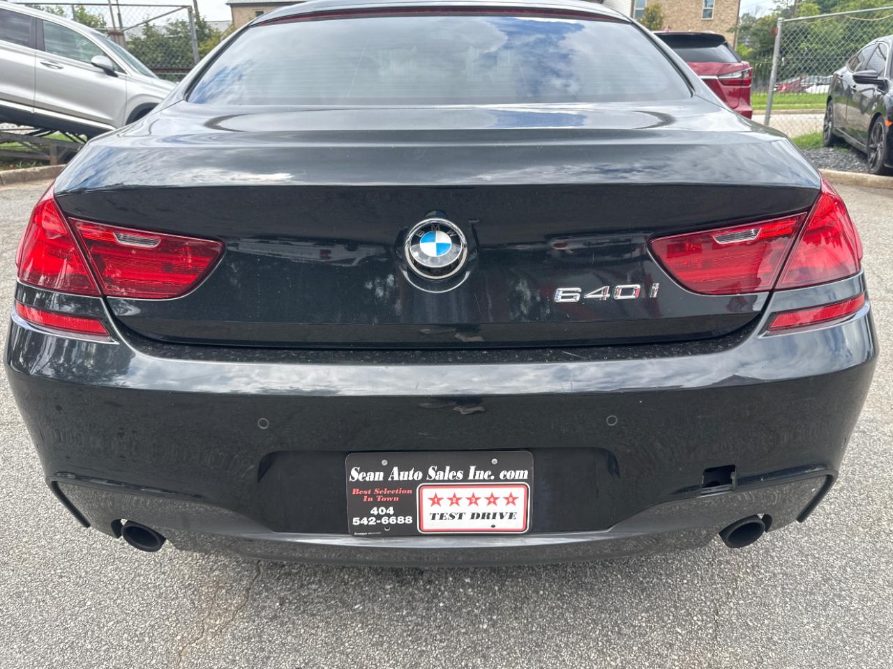 BMW 6 Series 4dr Sdn 640i RWD Gran Coupe 2015