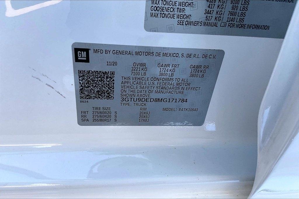 GMC Sierra 1500 4WD Crew Cab 147" SLT 2021