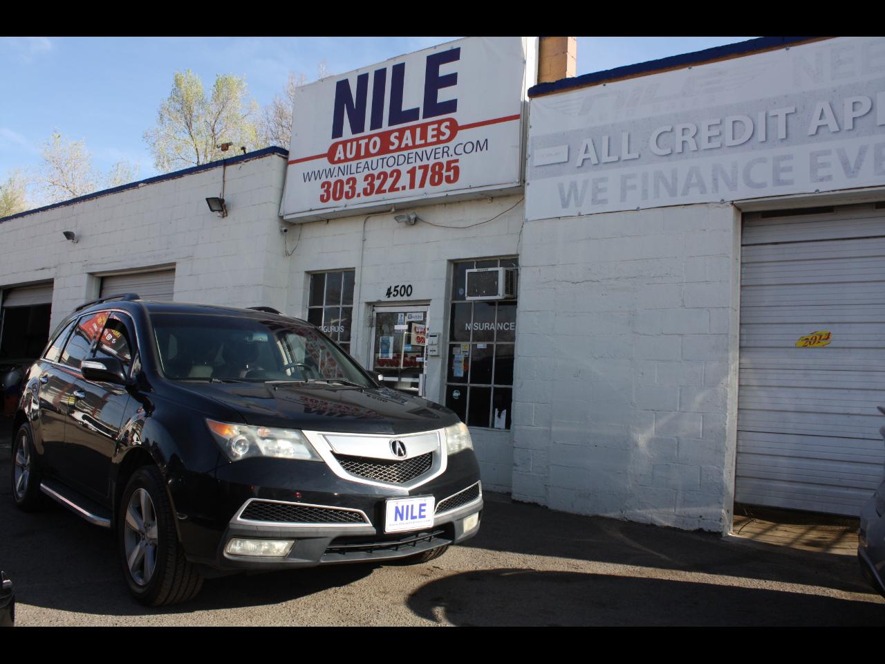 2012 Acura MDX 6-Spd AT w/Tech and Entertainment Package