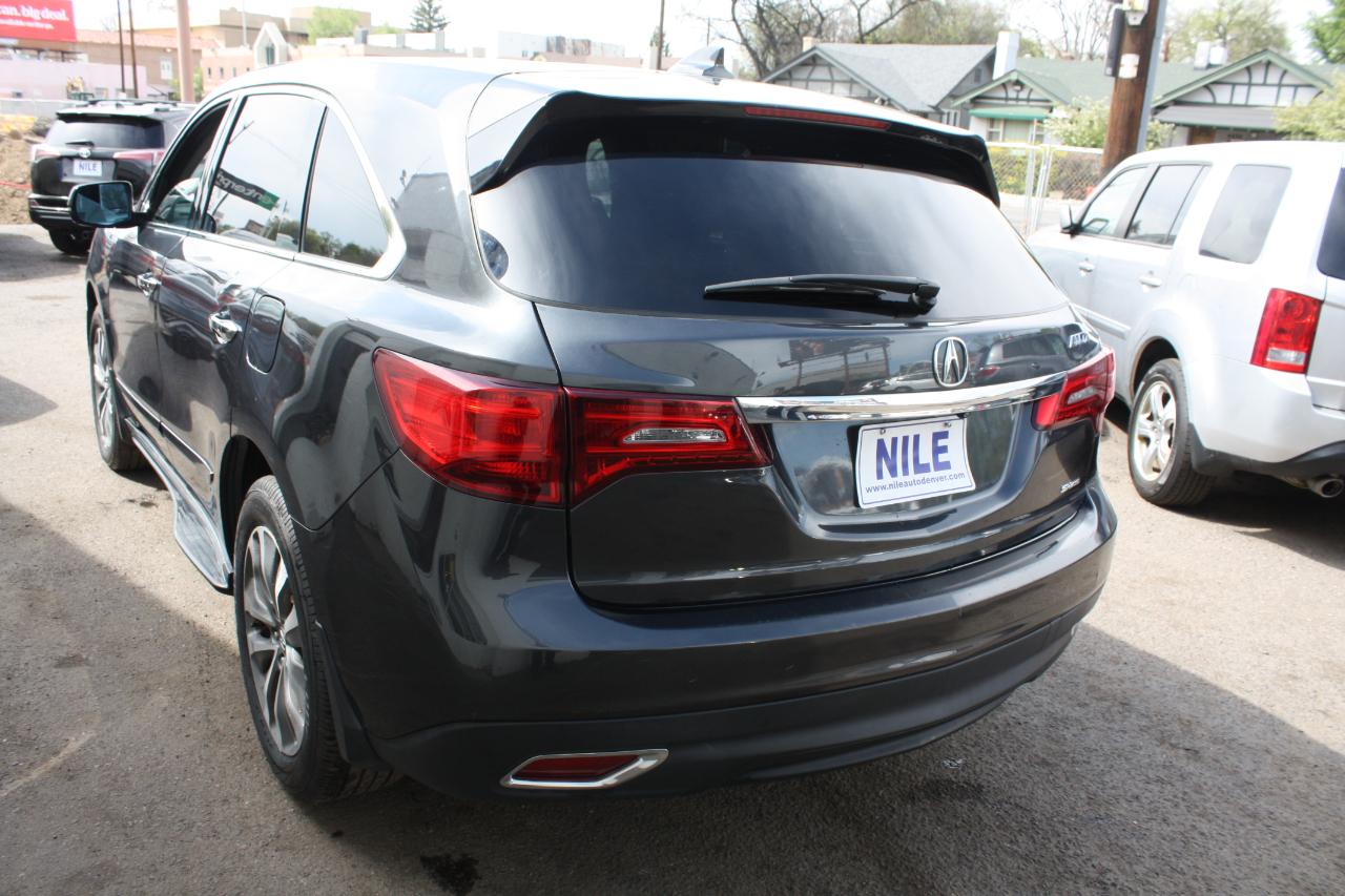 Acura MDX SH-AWD 6-Spd AT w/Tech Package 2015