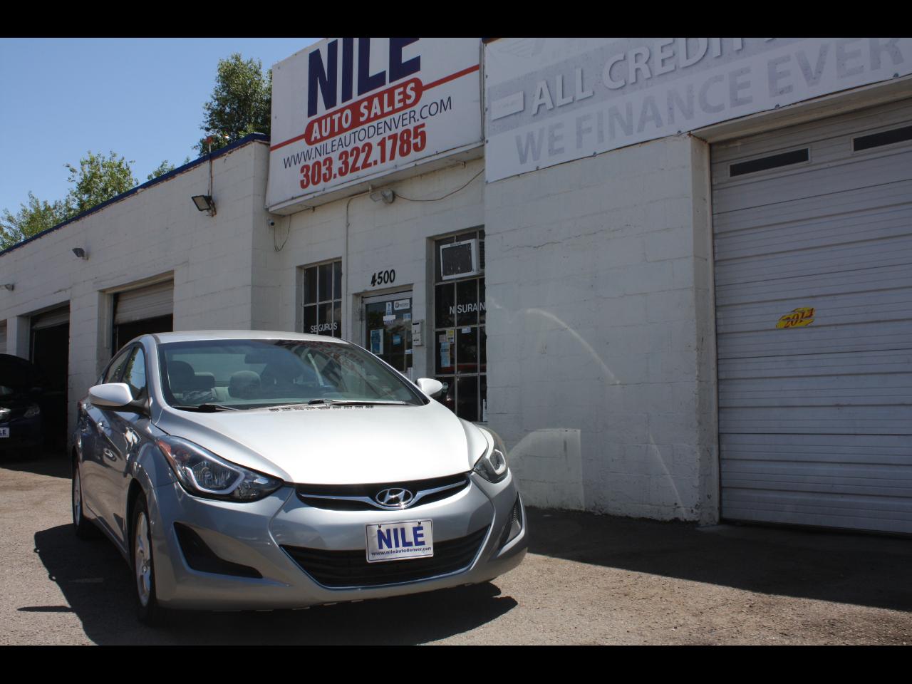 2015 Hyundai Elantra SE 6AT