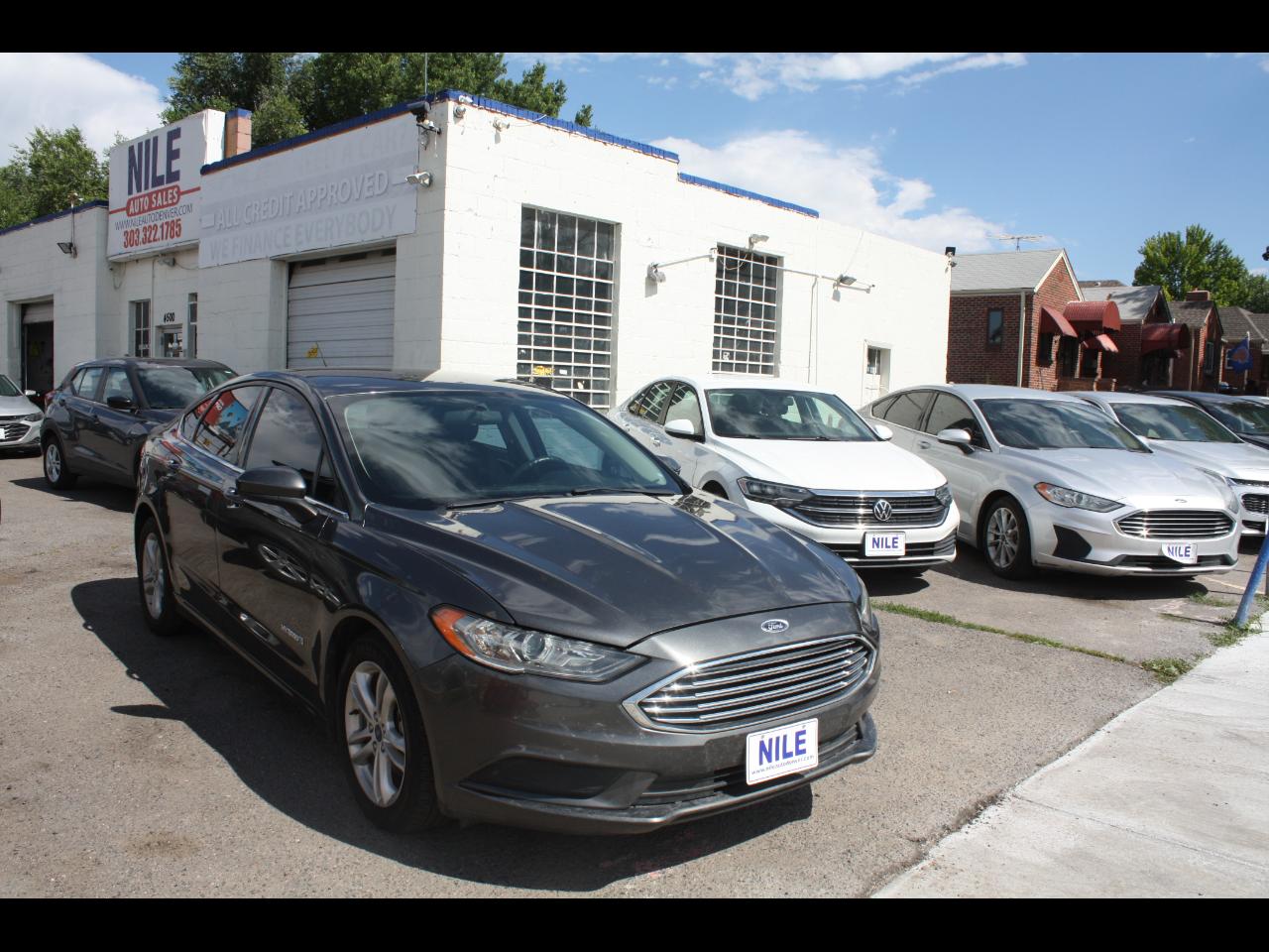 2018 Ford Fusion Hybrid SE